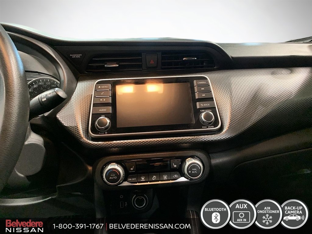 2019  KICKS SV AUTOMATIQUE A/C BLUETOOTH CAMÉRA RECUL MAGS in Saint-Jérôme, Quebec - 14 - w1024h768px