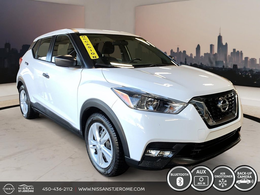 2019 Nissan Kicks S AUTOMATIQUE A/C BLUETOOTH CAMÉRA DE RECUL in Saint-Jérôme, Quebec - 3 - w1024h768px