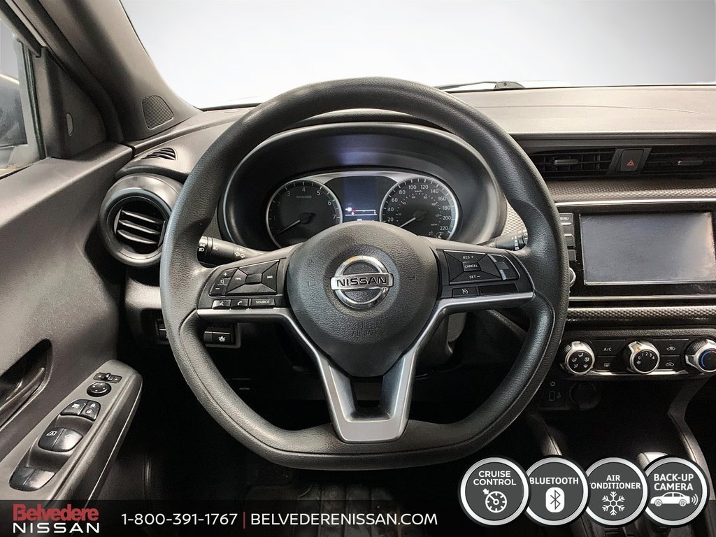 Nissan Kicks S TA AUTOMATIQUE CAMERA DE RECUL BLUETOOTH A/C 2020 à Saint-Jérôme, Québec - 11 - w1024h768px