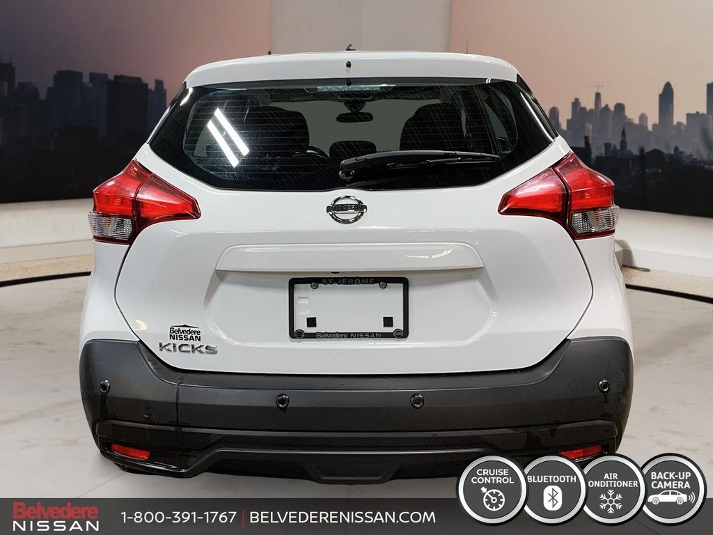 2020 Nissan Kicks S TA AUTOMATIQUE CAMERA DE RECUL BLUETOOTH A/C in Saint-Jérôme, Quebec - 4 - w1024h768px