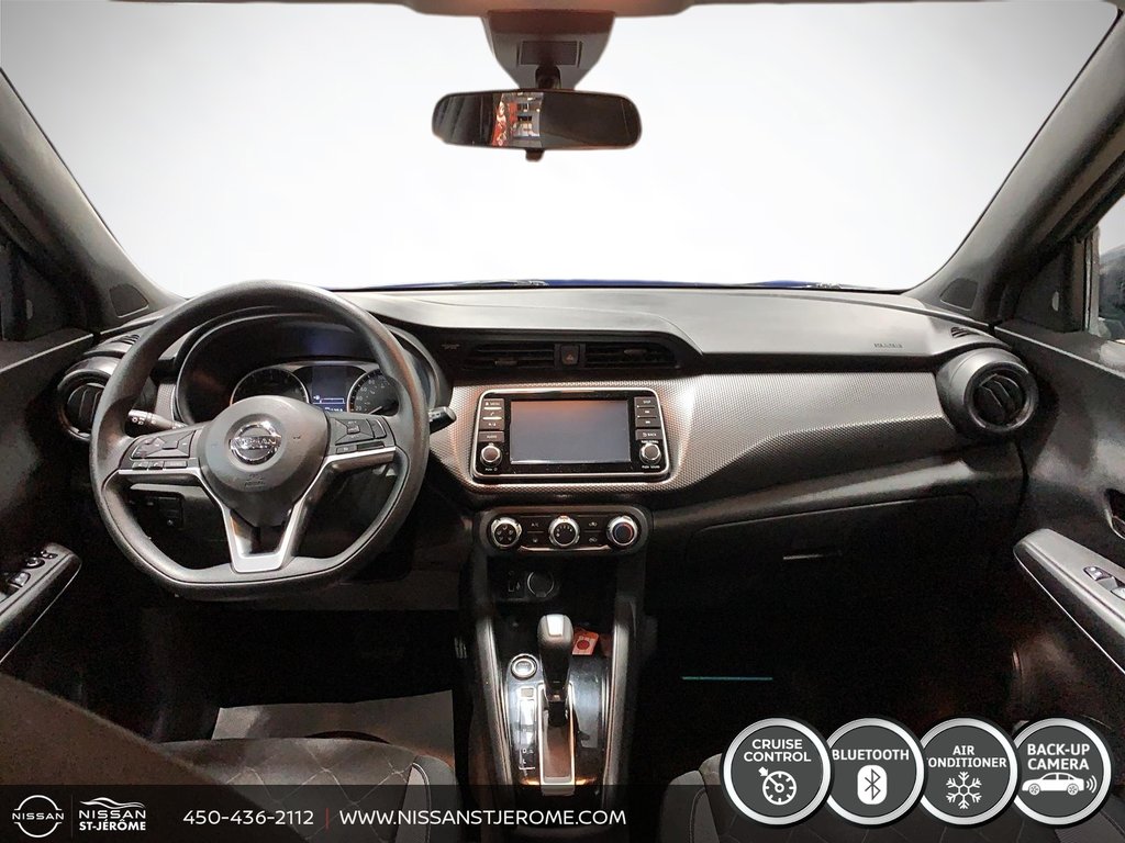 2020 Nissan Kicks S AUTOMATIQUE A/C BLUETOOTH CAMÉRA RECUL in Charlemagne, Quebec - 11 - w1024h768px