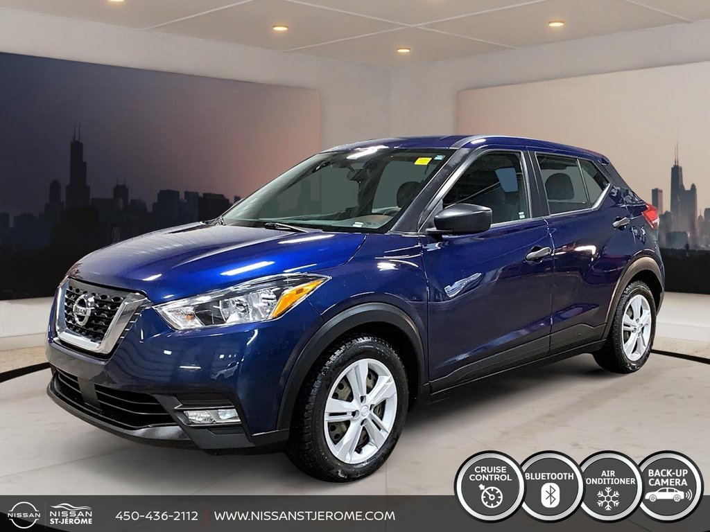 2020 Nissan Kicks S AUTOMATIQUE A/C BLUETOOTH CAMÉRA RECUL in Charlemagne, Quebec - 1 - w1024h768px
