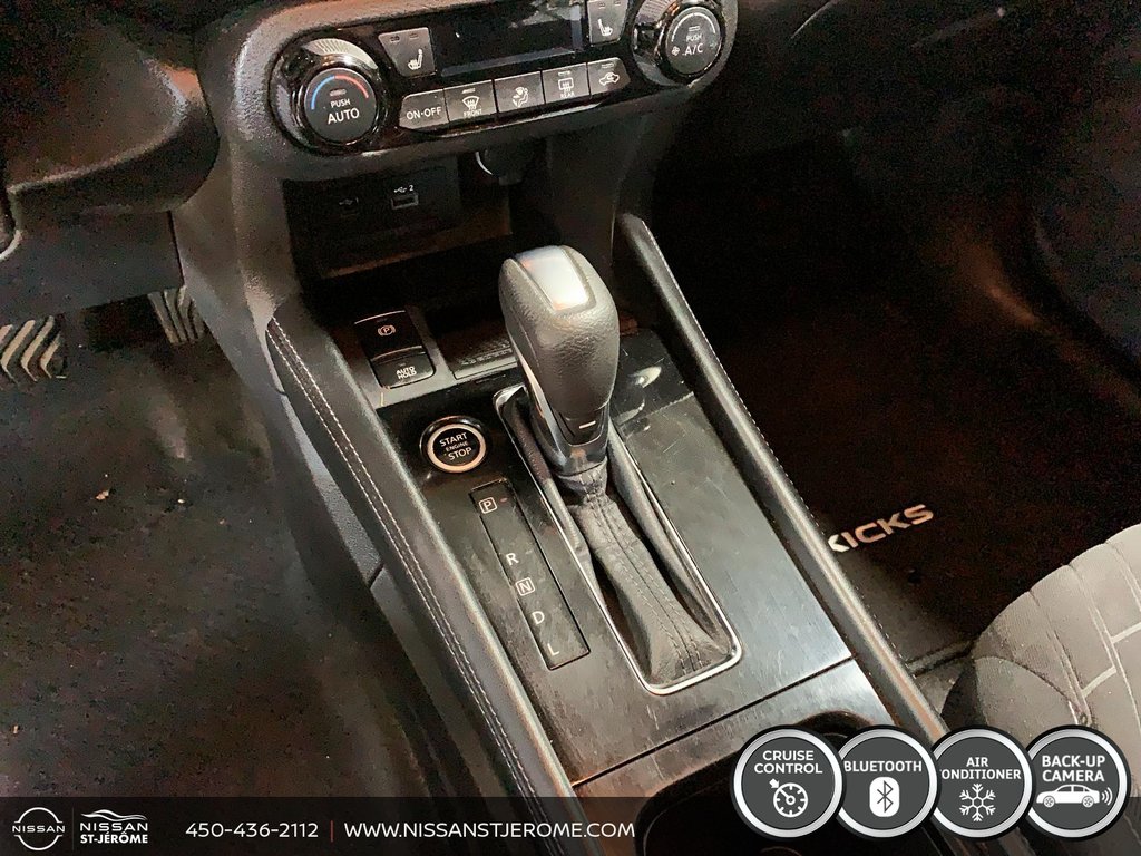Nissan Kicks SV MAGS CAMERA BLUETOOTH DEMARREUR A/C 2021 à Charlemagne, Québec - 16 - w1024h768px