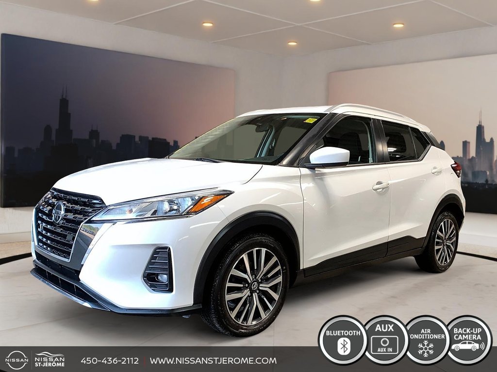 Nissan Kicks SV AUTOMATIQUE A/C BLUETOOTH MAGS CAMÉRA DE RECUL 2021 à Saint-Jérôme, Québec - 1 - w1024h768px