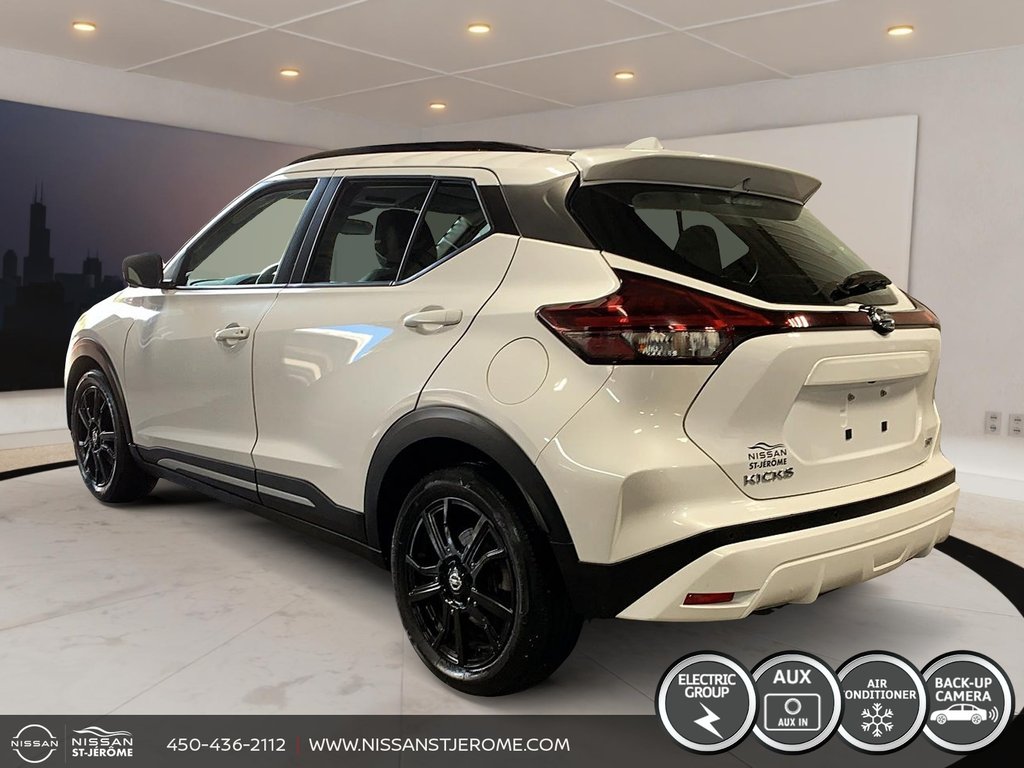 2021 Nissan Kicks SR MAGS CUIR CRUISE ADAPTATIF DÉMARREUR CAMÉRA in Charlemagne, Quebec - 5 - w1024h768px