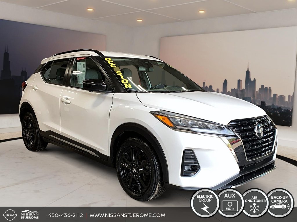 2021 Nissan Kicks SR MAGS CUIR CRUISE ADAPTATIF DÉMARREUR CAMÉRA in Charlemagne, Quebec - 3 - w1024h768px