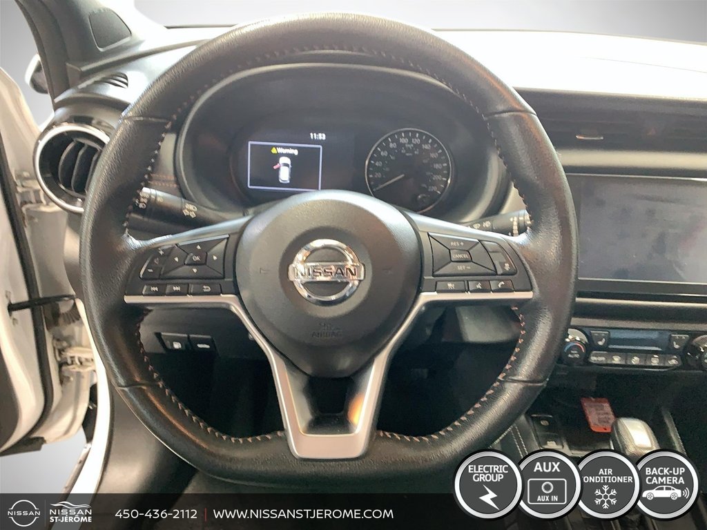 2021 Nissan Kicks SR MAGS CUIR CRUISE ADAPTATIF DÉMARREUR CAMÉRA in Charlemagne, Quebec - 12 - w1024h768px