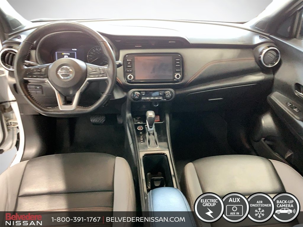 Nissan Kicks SR MAGS CUIR CRUISE ADAPTATIF DÉMARREUR CAMÉRA 2021 à Saint-Jérôme, Québec - 11 - w1024h768px