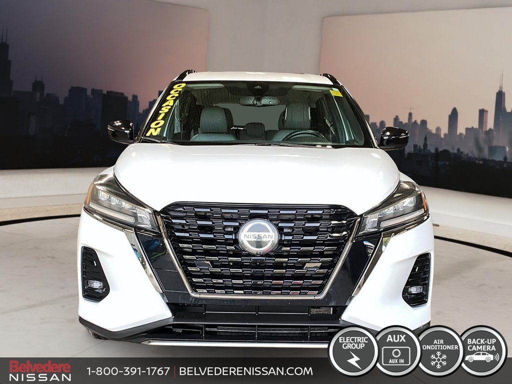 Nissan Kicks SR MAGS CUIR CRUISE ADAPTATIF DÉMARREUR CAMÉRA 2021 à Saint-Jérôme, Québec - 2 - w1024h768px