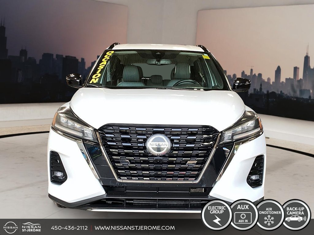 2021 Nissan Kicks SR MAGS CUIR CRUISE ADAPTATIF DÉMARREUR CAMÉRA in Charlemagne, Quebec - 2 - w1024h768px