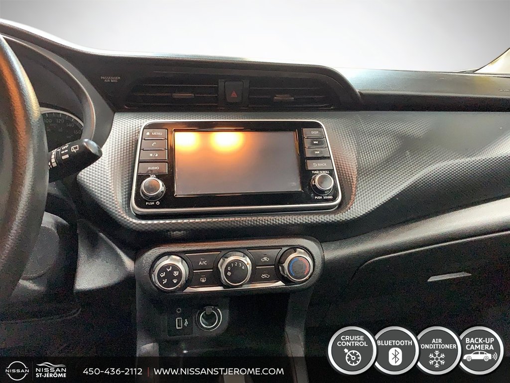 Nissan Kicks S AUTOMATIQUE A/C BLUETOOTH CAMÉRA DE RECUL 2021 à Saint-Jérôme, Québec - 14 - w1024h768px