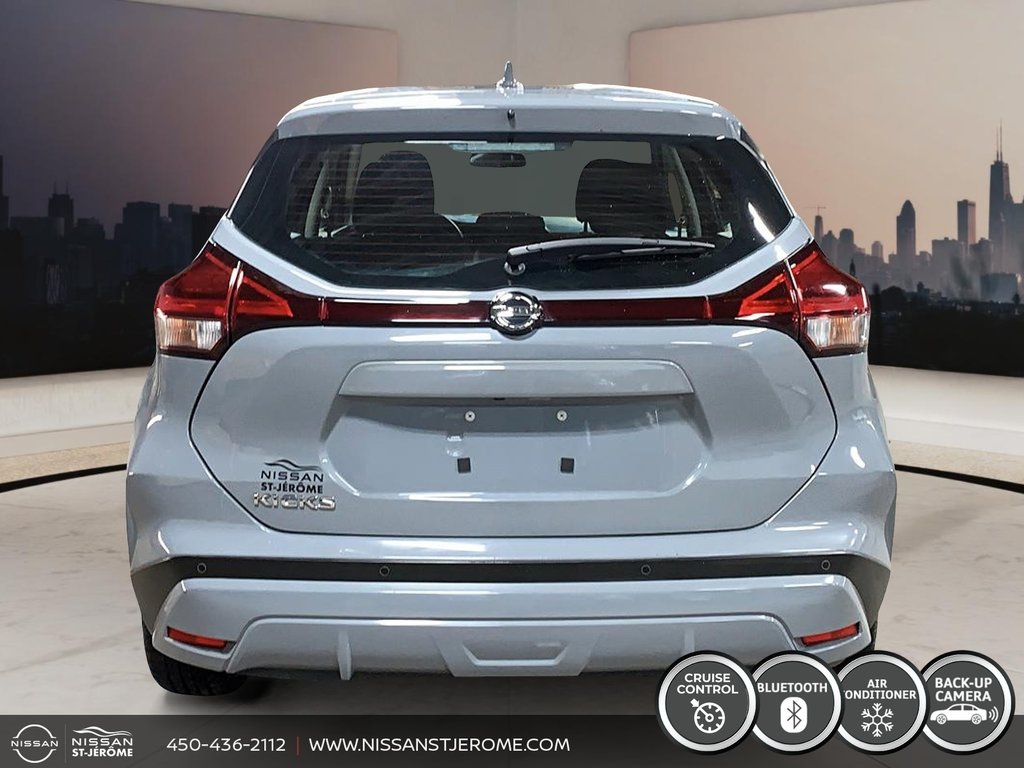 Nissan Kicks S AUTOMATIQUE A/C BLUETOOTH CAMÉRA DE RECUL 2021 à Saint-Jérôme, Québec - 4 - w1024h768px