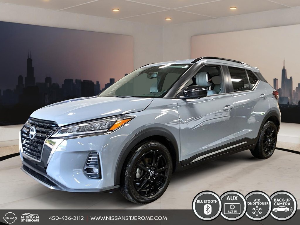 Nissan Kicks SR MAGS CAMERA BLUETOOTH SIEGES CHAUFFANTS A/C 2022 à Saint-Jérôme, Québec - 1 - w1024h768px
