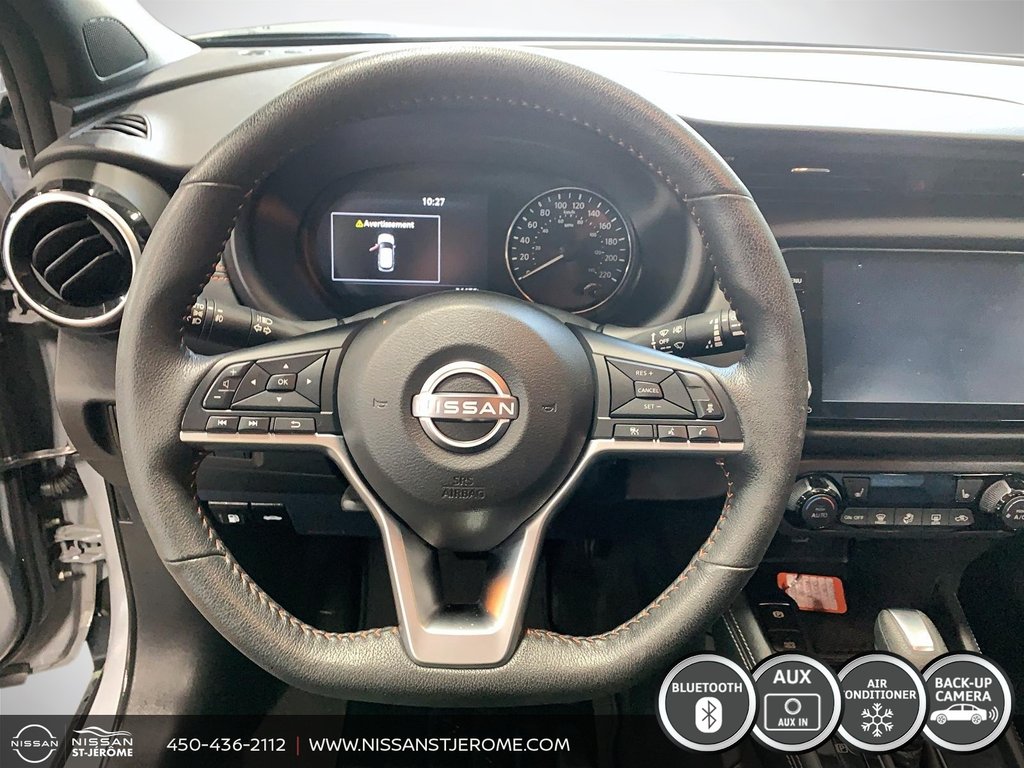 Nissan Kicks SR MAGS CAMERA BLUETOOTH SIEGES CHAUFFANTS A/C 2022 à Saint-Jérôme, Québec - 11 - w1024h768px