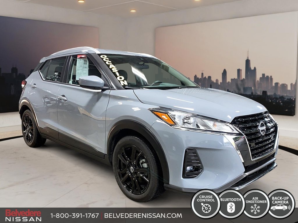 2022 Nissan Kicks SV SPECIAL EDITION A/C BLUETOOTH MAGS NOIR in Saint-Jérôme, Quebec - 3 - w1024h768px