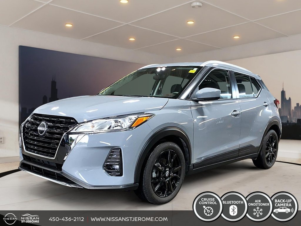2022 Nissan Kicks SV SPECIAL EDITION A/C BLUETOOTH MAGS NOIR in Charlemagne, Quebec - 1 - w1024h768px