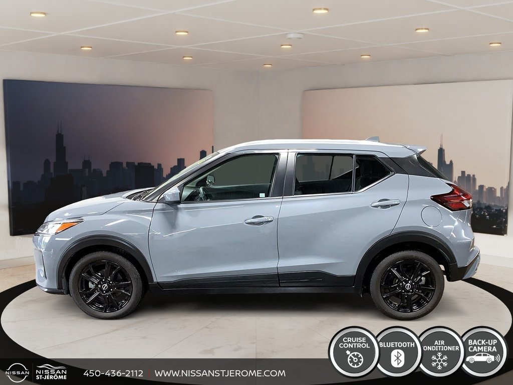 2022 Nissan Kicks SV SPECIAL EDITION A/C BLUETOOTH MAGS NOIR in Charlemagne, Quebec - 6 - w1024h768px