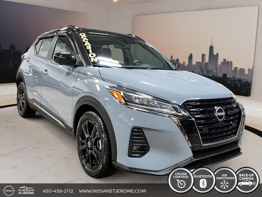 2022 Nissan Kicks SR AUTOMATIQUE A/C BLUETOOTH MAGS/TOIT NOIR CAMÉRA in Charlemagne, Quebec - 3 - w1024h768px