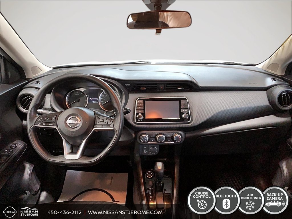 2022 Nissan Kicks S AUTOMATIQUE A/C BLUETOOTH CAMÉRA DE RECUL in Saint-Jérôme, Quebec - 11 - w1024h768px