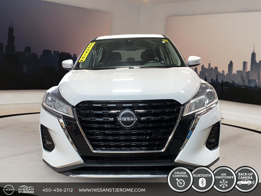2022 Nissan Kicks S AUTOMATIQUE A/C BLUETOOTH CAMÉRA DE RECUL in Saint-Jérôme, Quebec - 2 - w1024h768px