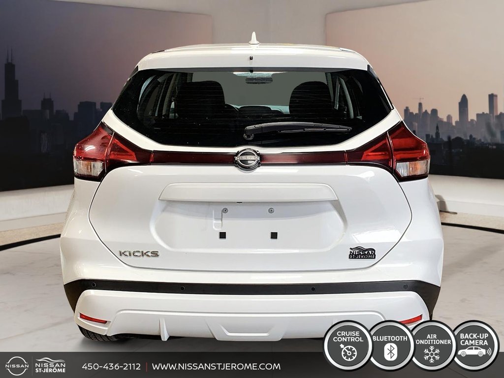 2022 Nissan Kicks S AUTOMATIQUE A/C BLUETOOTH CAMÉRA DE RECUL in Saint-Jérôme, Quebec - 4 - w1024h768px