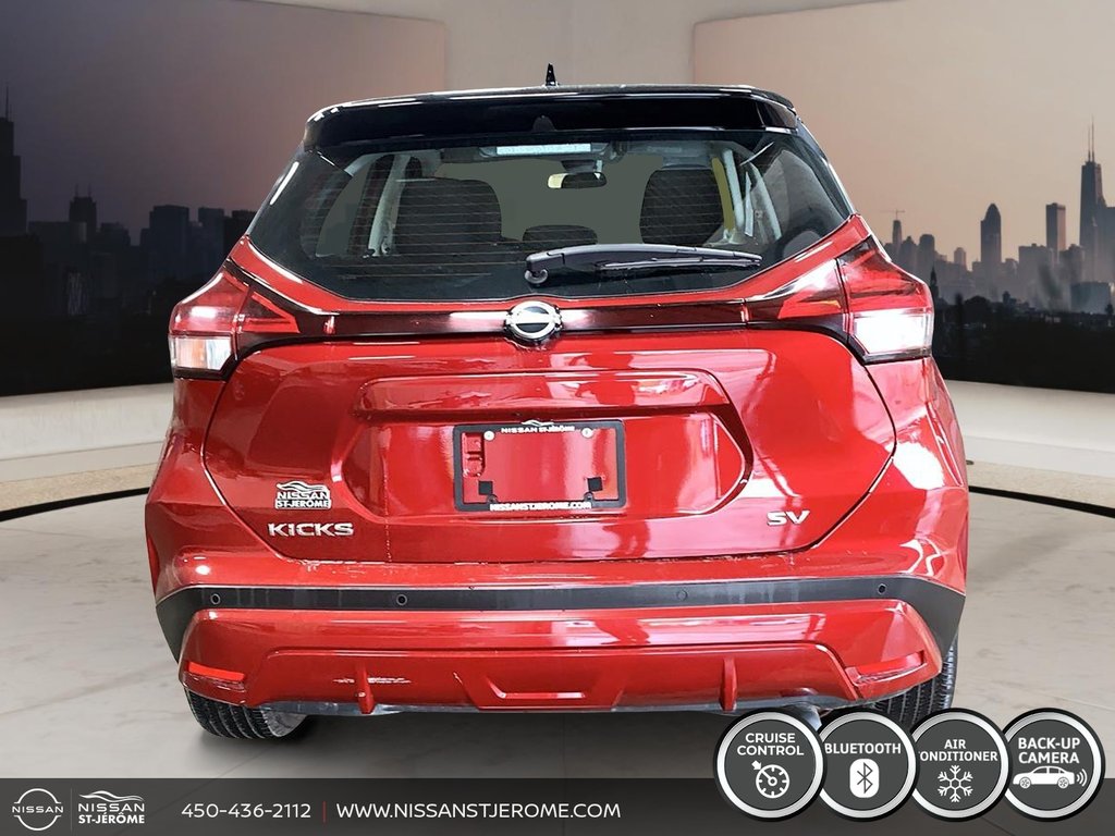 2023 Nissan Kicks SV SPÉCIAL EDITION TOIT NOIR AILERON MAGS NOIR CAM in Saint-Jérôme, Quebec - 4 - w1024h768px