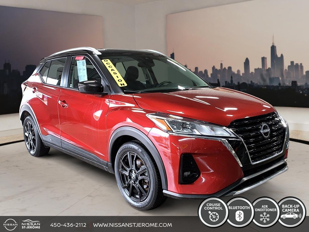 2023 Nissan Kicks SV SPÉCIAL EDITION TOIT NOIR AILERON MAGS NOIR CAM in Saint-Jérôme, Quebec - 3 - w1024h768px