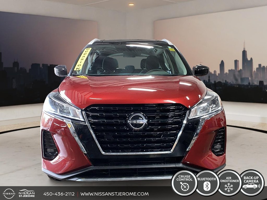2023 Nissan Kicks SV SPÉCIAL EDITION TOIT NOIR AILERON MAGS NOIR CAM in Saint-Jérôme, Quebec - 2 - w1024h768px