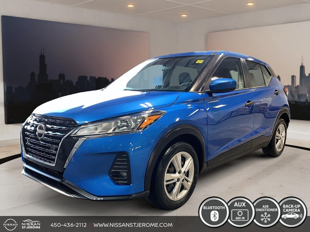 Nissan Kicks S AUTOMATIQUE A/C BLUETOOTH CAMÉRA RECUL 2023 à Charlemagne, Québec - 1 - w1024h768px