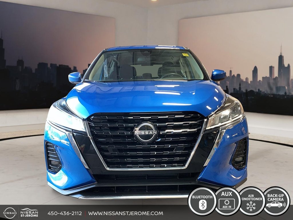 Nissan Kicks S AUTOMATIQUE A/C BLUETOOTH CAMÉRA RECUL 2023 à Charlemagne, Québec - 2 - w1024h768px