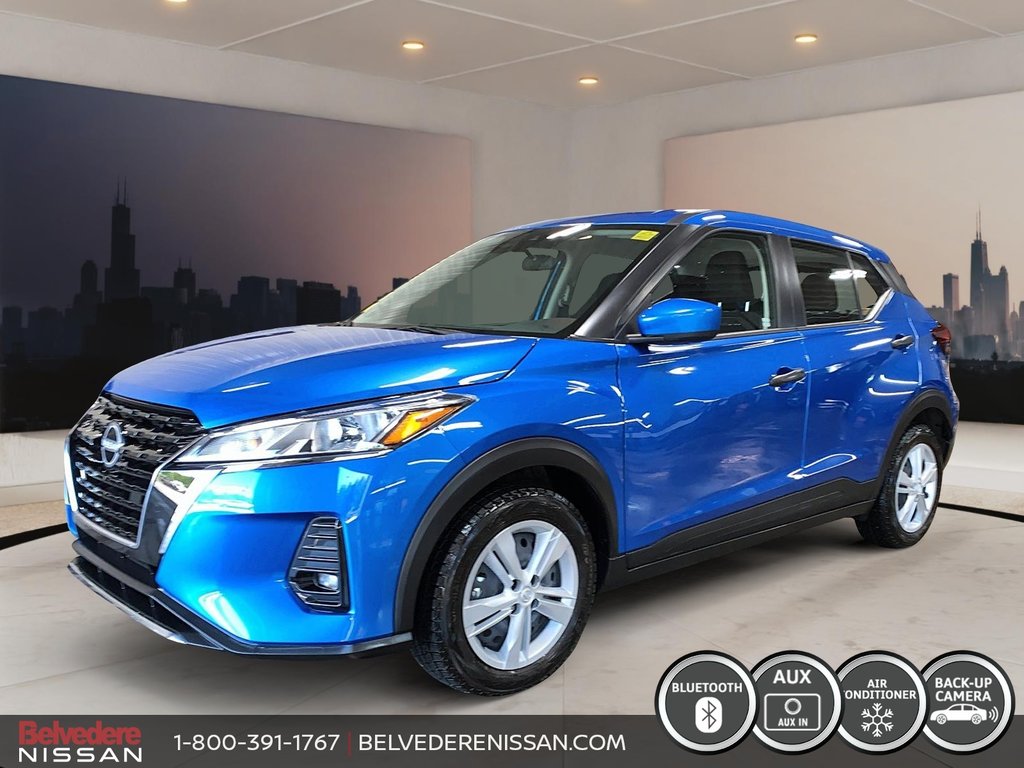 2024 Nissan Kicks S TA CAMERA BLUETOOTH SIEGES CHAUFFANTS in Saint-Jérôme, Quebec - 1 - w1024h768px
