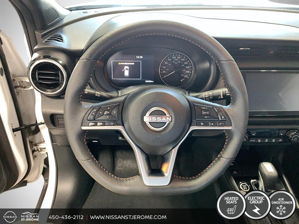 Nissan Kicks SR A/C BLUETOOTH MAGS CAMÉRA DE RECUL USB 2024 à Saint-Jérôme, Québec - 12 - w1024h768px