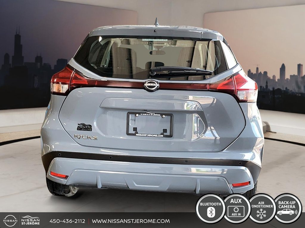 Nissan Kicks S AUTOMATIQUE A/C BLUETOOTH CAMÉRA RECUL 2024 à Charlemagne, Québec - 4 - w1024h768px