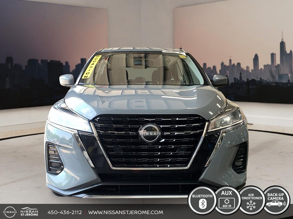 Nissan Kicks S AUTOMATIQUE A/C BLUETOOTH CAMÉRA RECUL 2024 à Charlemagne, Québec - 2 - w1024h768px