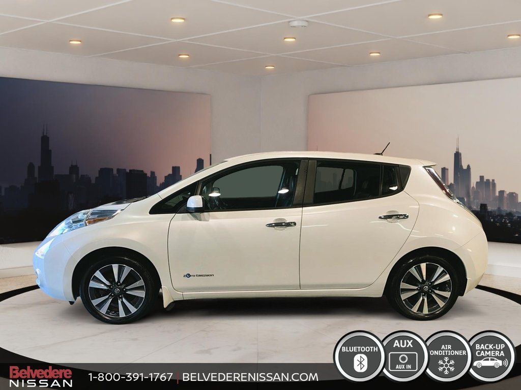 2016  Leaf SL A/C CUIR NAV CAMÉRA 150 KM AUTONOMIE in Saint-Jérôme, Quebec - 6 - w1024h768px