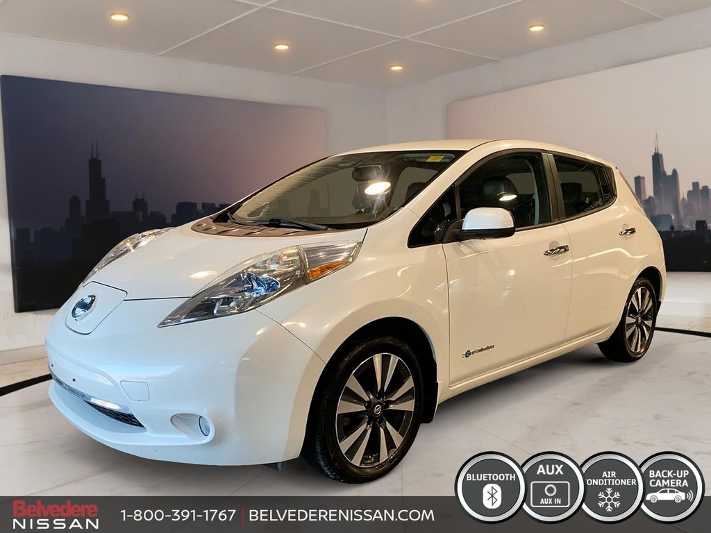 2016  Leaf SL A/C CUIR NAV CAMÉRA 150 KM AUTONOMIE in Saint-Jérôme, Quebec - 1 - w1024h768px