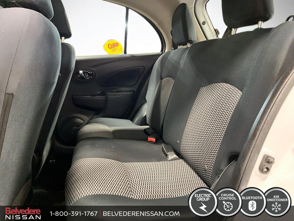 2017 Nissan Micra SV AUTOMATIQUE GROUPE ELECTRIQUE AIR CONDITIONNÉ in Saint-Jérôme, Quebec - 11 - w1024h768px