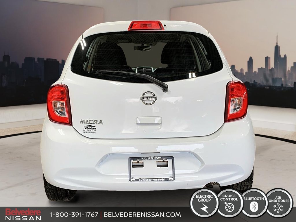 2017 Nissan Micra SV AUTOMATIQUE GROUPE ELECTRIQUE AIR CONDITIONNÉ in Saint-Jérôme, Quebec - 4 - w1024h768px