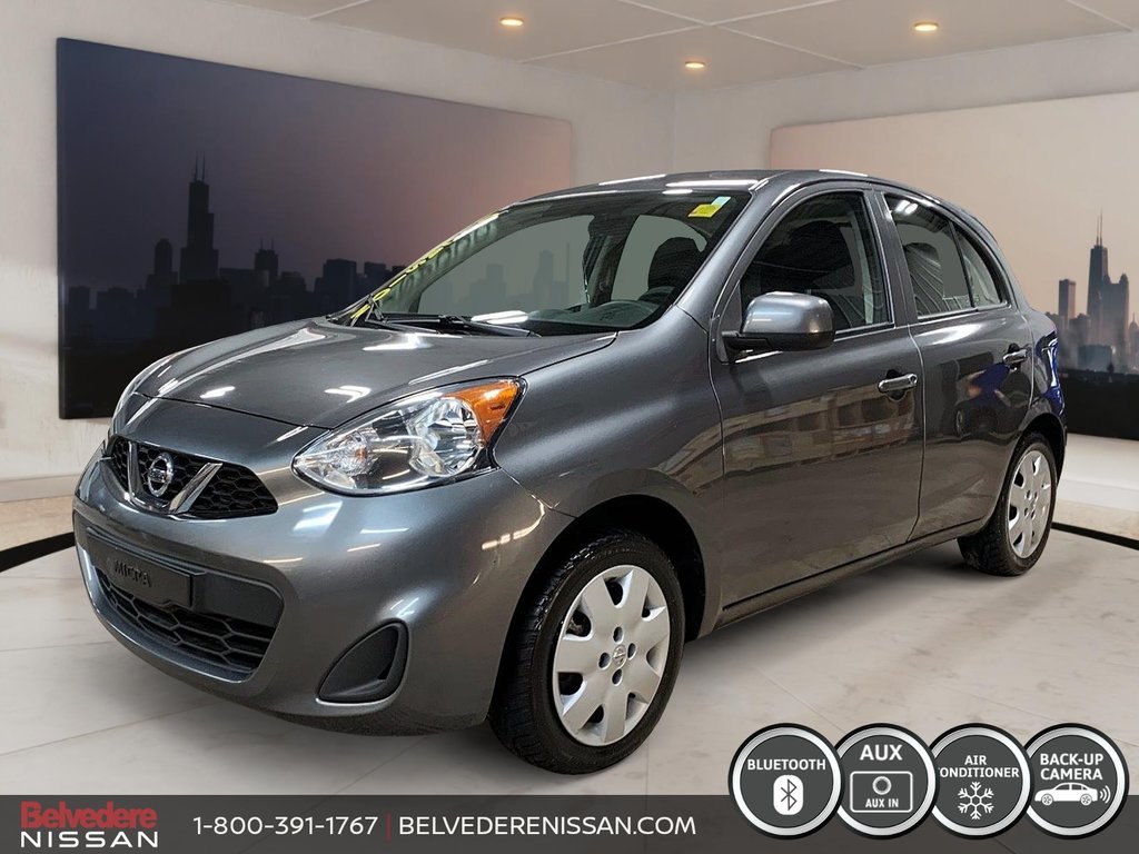 Nissan Micra SV AUTOMATIQUE A/C BLUETOOTH CAMÉRA RECUL 2019 à Saint-Jérôme, Québec - 1 - w1024h768px