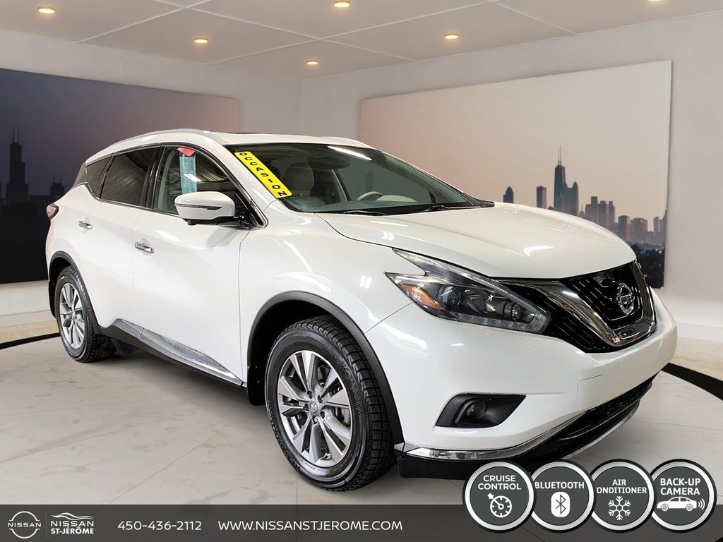 2018 Nissan Murano SL AWD TOIT PANO NAV CAM 360 DEGRE MAGS in Saint-Jérôme, Quebec - 3 - w1024h768px