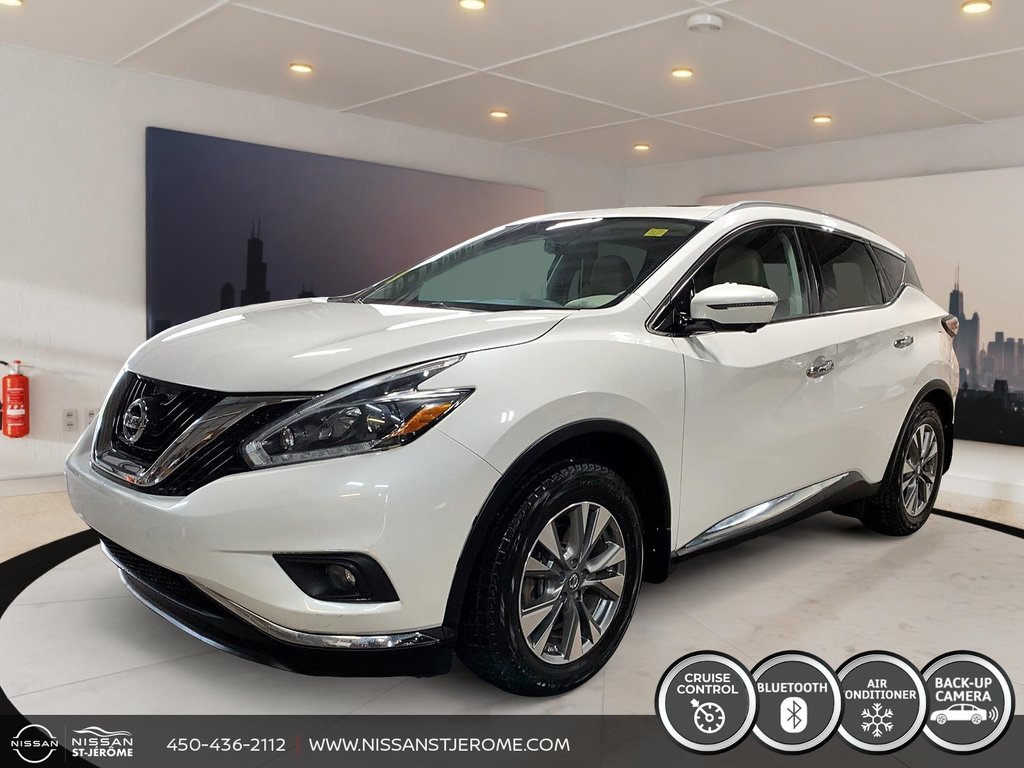 2018 Nissan Murano SL AWD TOIT PANO NAV CAM 360 DEGRE MAGS in Saint-Jérôme, Quebec - 1 - w1024h768px