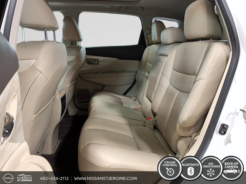 2018 Nissan Murano SL AWD TOIT PANO NAV CAM 360 DEGRE MAGS in Saint-Jérôme, Quebec - 10 - w1024h768px
