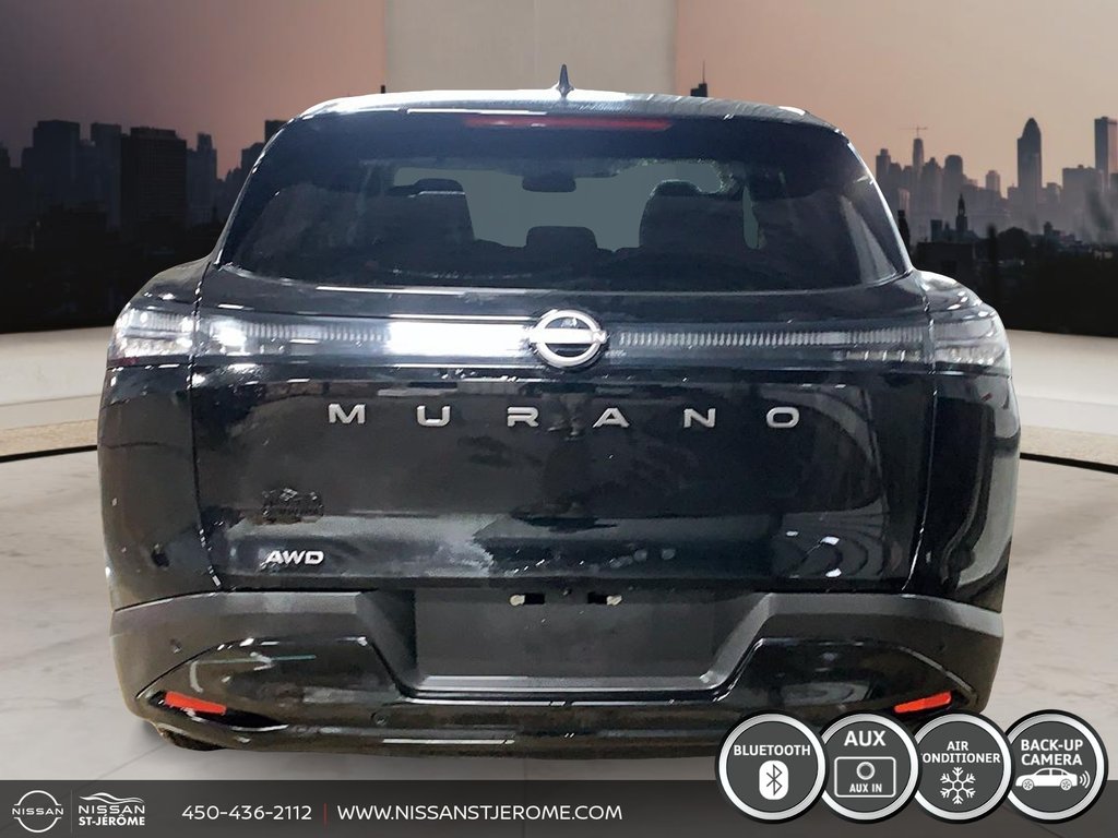 Nissan Murano SV BLACK EDITION DÉMARREUR CRUISE CAMÉRA BLUETOOTH 2025 à Saint-Jérôme, Québec - 4 - w1024h768px