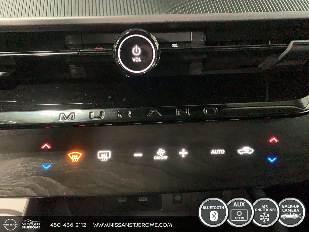 Nissan Murano SV BLACK EDITION DÉMARREUR CRUISE CAMÉRA BLUETOOTH 2025 à Saint-Jérôme, Québec - 16 - w1024h768px