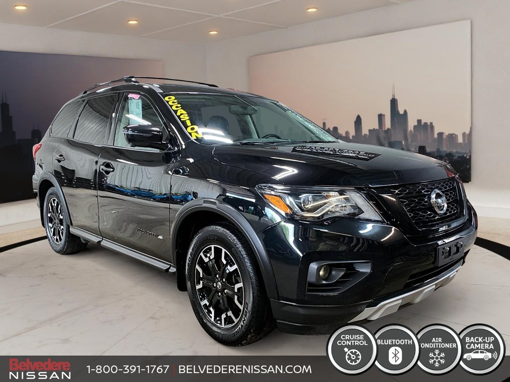 Nissan Pathfinder ROCK CREEK CUIR NAVIGATION HITCH TOIT OUVRANT 2020 à Saint-Jérôme, Québec - 3 - w1024h768px