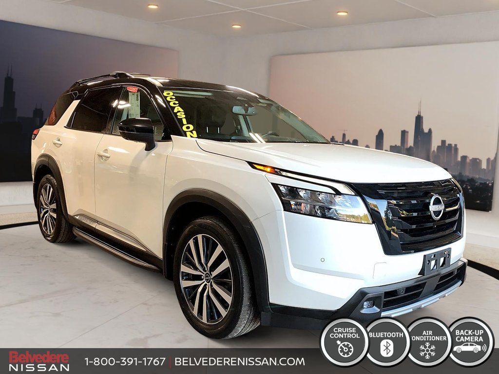 Nissan Pathfinder PLATINUM AWD GPS TOIT PANO CUIR MAGS BLUETOOTH 2022 à Saint-Jérôme, Québec - 3 - w1024h768px