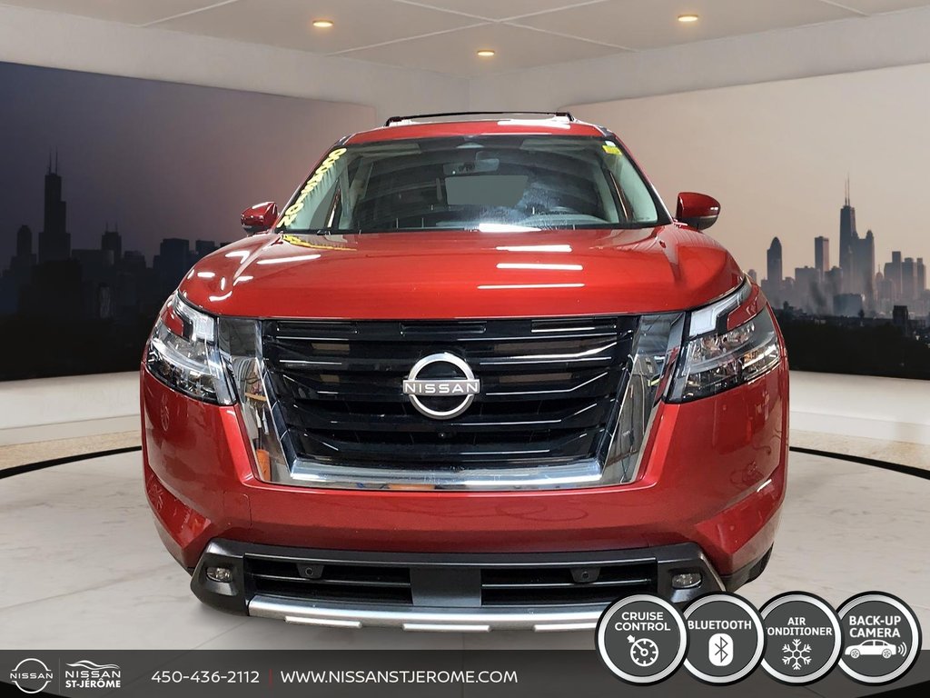 Nissan Pathfinder SL A/C BLUETOOTH AUTOMATIQUE CUIR TOIT PANO 2023 à Charlemagne, Québec - 2 - w1024h768px