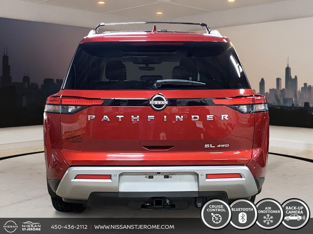Nissan Pathfinder SL A/C BLUETOOTH AUTOMATIQUE CUIR TOIT PANO 2023 à Charlemagne, Québec - 4 - w1024h768px