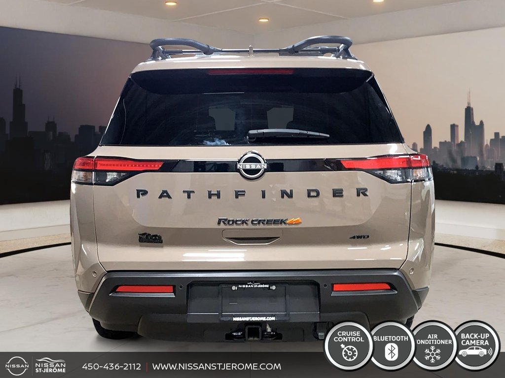 2024 Nissan Pathfinder ROCK CREEK MAGS EXCLUSIFS CAMÉRA BLUETOOTH ATTACHE in Charlemagne, Quebec - 4 - w1024h768px