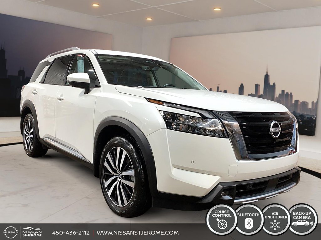 Nissan Pathfinder Platinum NAVIGATION CUIR TOIT PANO CAM MAGS FULL 2024 à Saint-Jérôme, Québec - 3 - w1024h768px